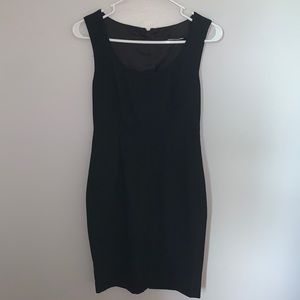 Express black business pencil skirt dress